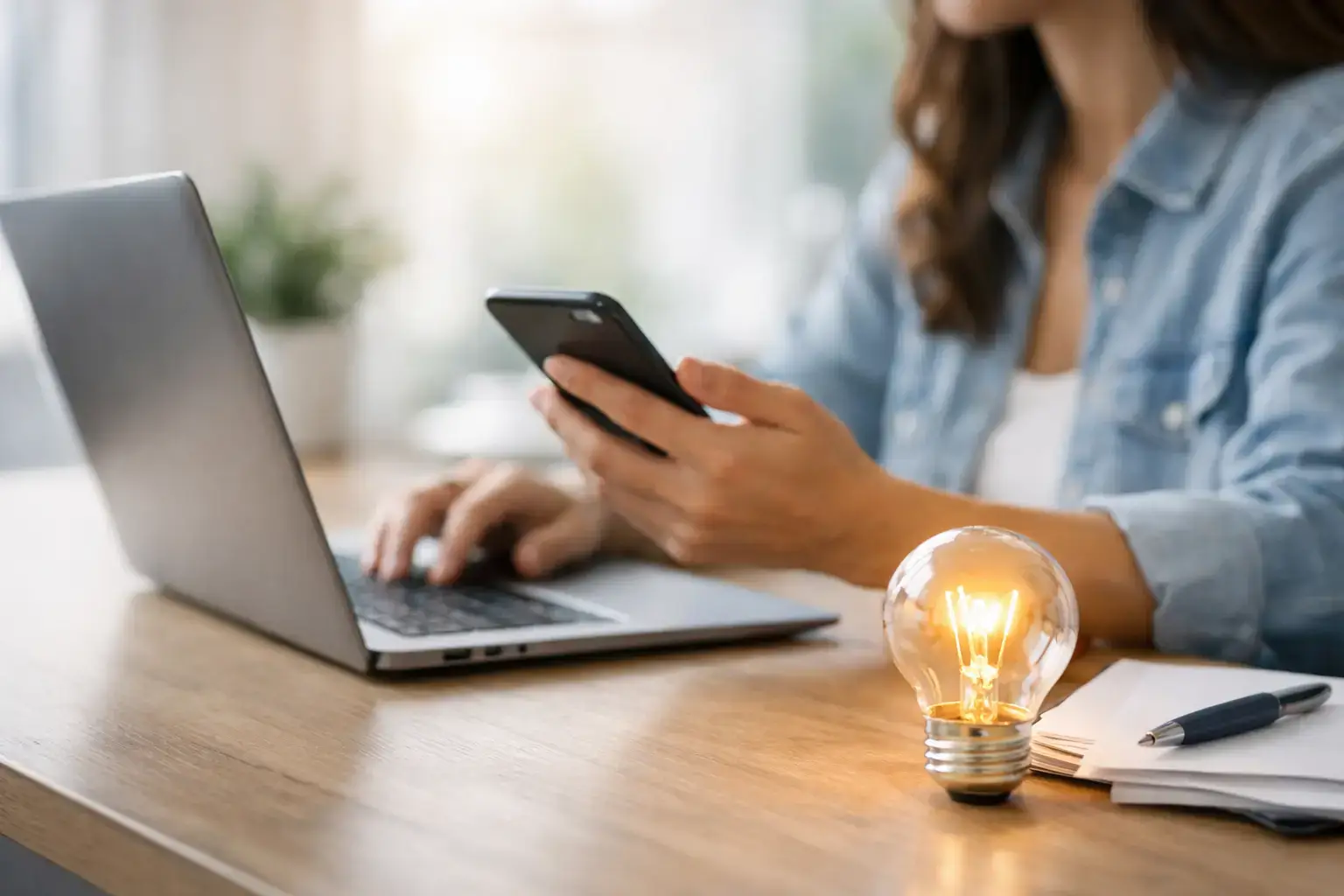 Cómo cambiar compañía de luz online