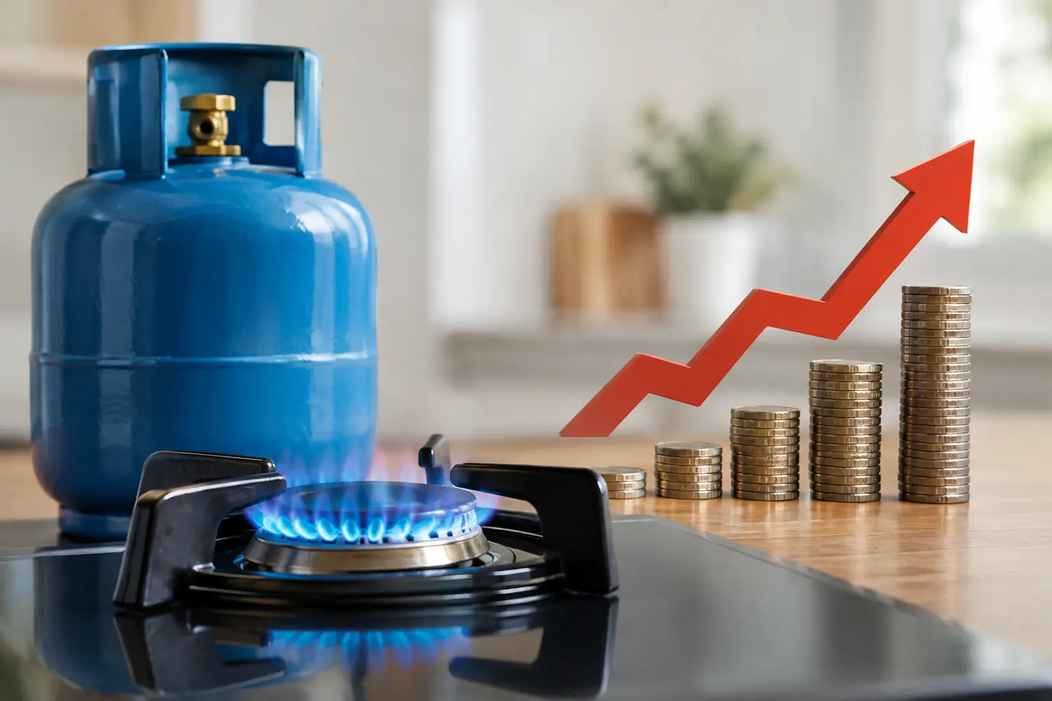 Evolución de los precios del gas doméstico