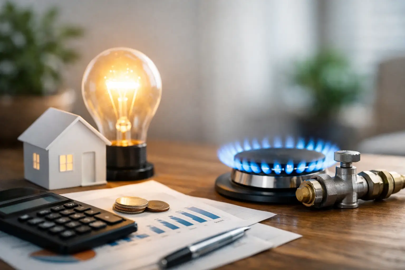 Cuándo compensa tarifa dual de luz y gas