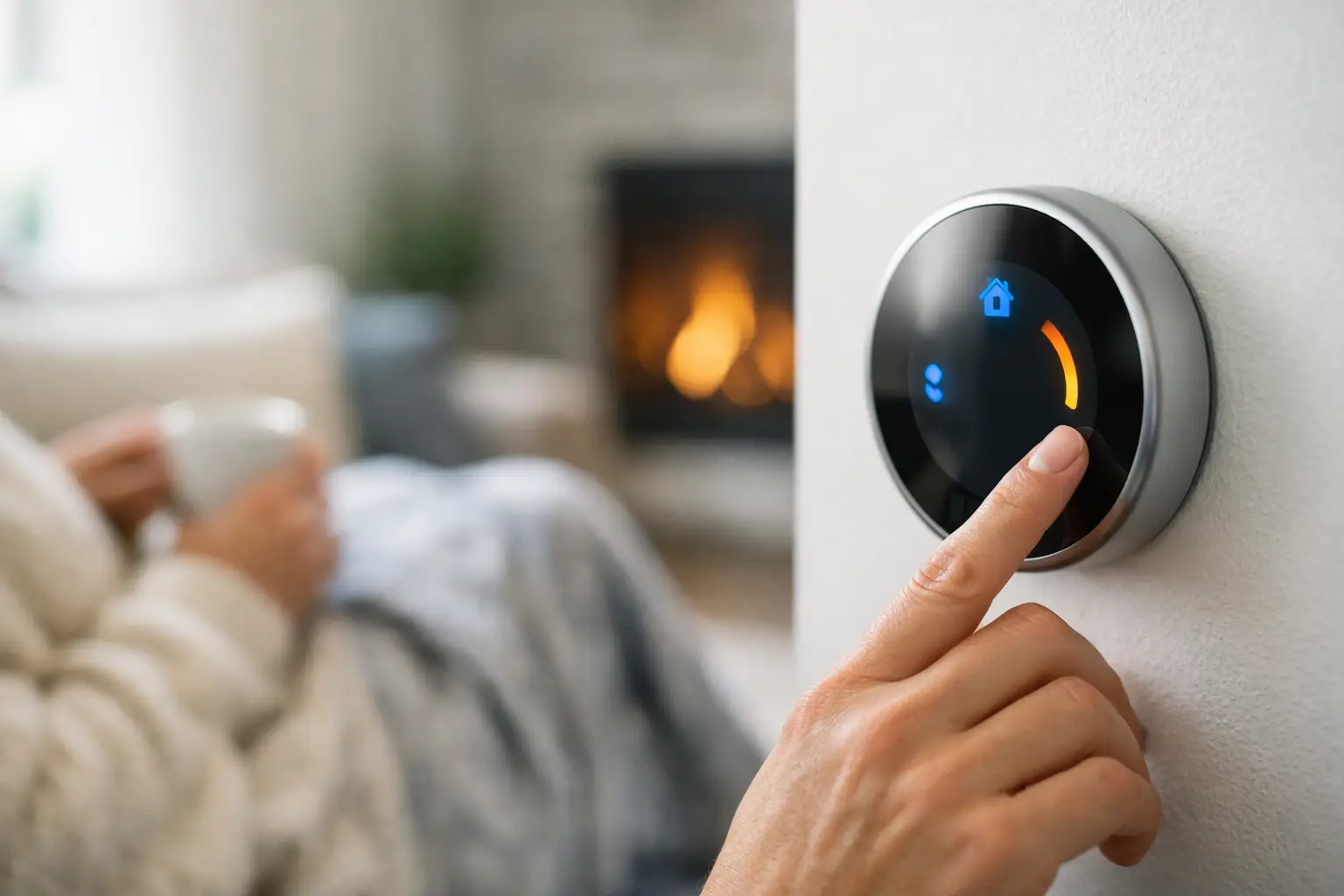 Cómo ahorrar gas con termostato sin pasar frío